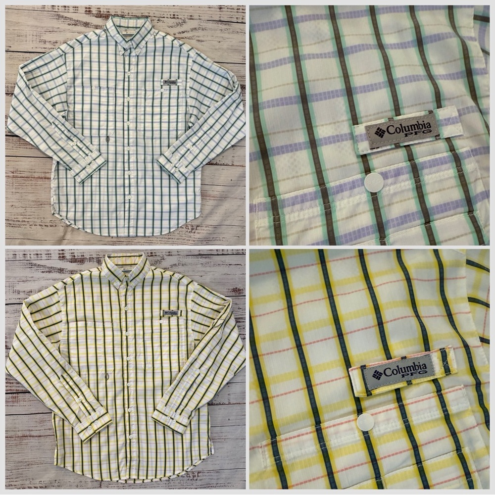 2 Columbia Men’s Fishing Shirts NWOT Bundle Size small